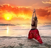 Power-yoga on the day of Spring Equinox. Practical workshop